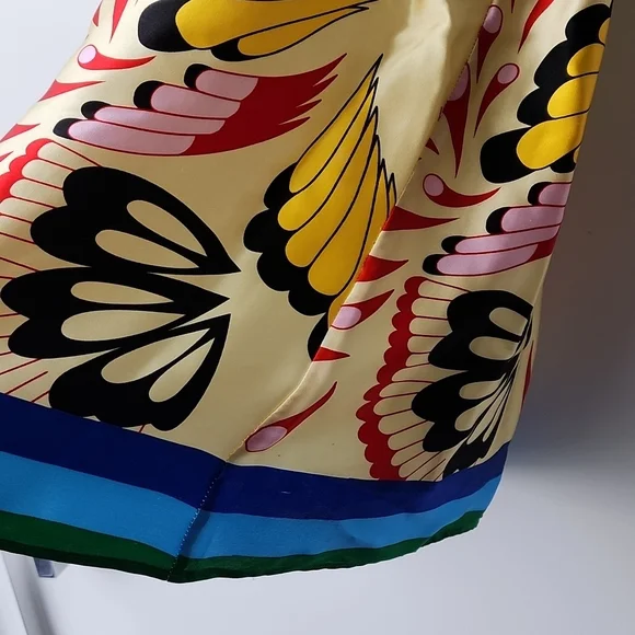 Vintage Silk Pop Printed Dress - Picture 4 of 9